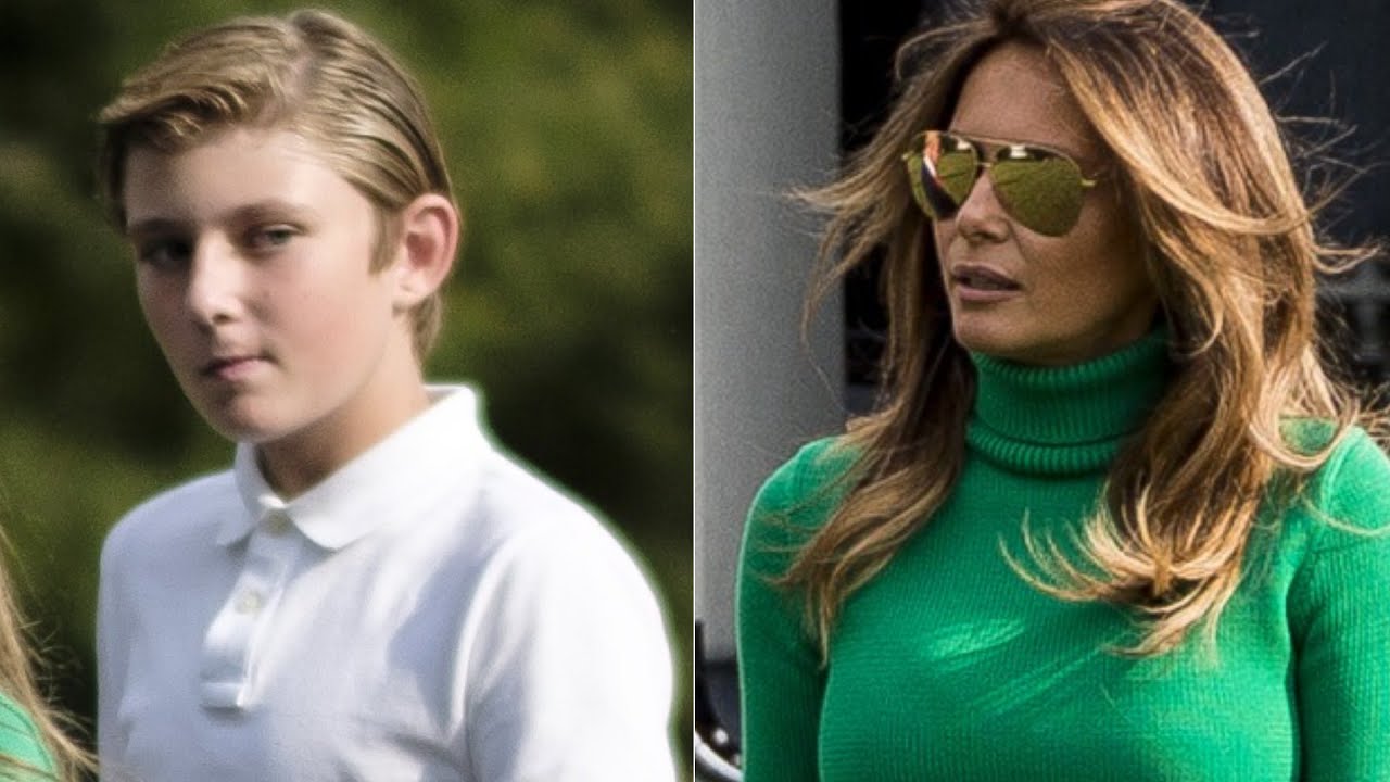 What's Really Going On With Melania And Barron Trump