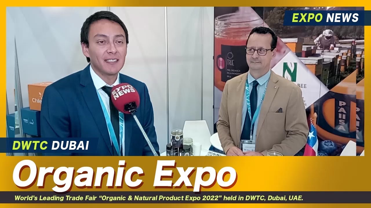 NATURAL BEE by Bio Miel Chile USA : 100% Pure Natural Honey Producer : Organic Expo Dubai 2022 2023