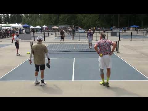 2023.08.06 MD4.5+ (age 50-54) Bob McIntosh + Carl Hillier vs Mark Jones + Leslie Lau (Gold Medal)