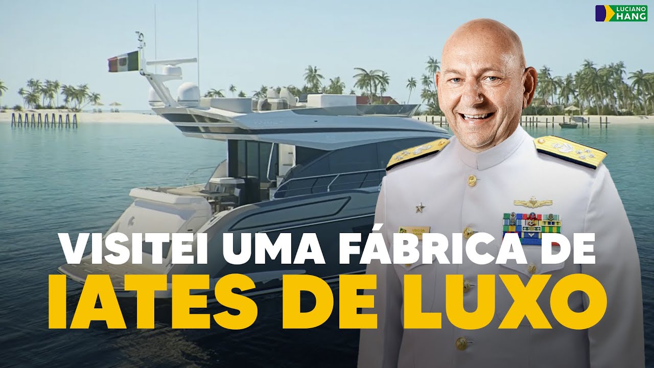 VISITANDO A MAIOR FÁBRICA DE BARCOS DE LUXO DO MUNDO | LUCIANO HANG