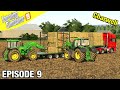 LOADING OAT STRAW Farming Simulator 19 - Charwell with Daggerwin Ep 9