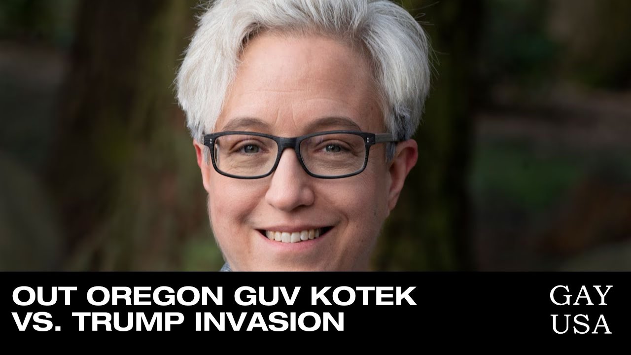 Шеф Орегона Котек против вторжения Трампа | Gay USA 1 октября 2025 г.