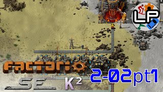 S2-E2 pt1 - Day Trippers - Laurence Plays Factorio: Space Exploration 0.6 + Krastorio²
