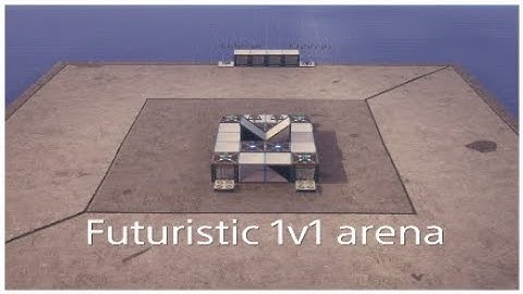 How to build the best futuristic 1v1 arena (easy n simple )