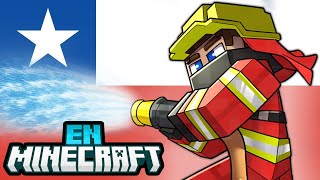 INCENDIOS en CHILE explicado EN MINECRAFT