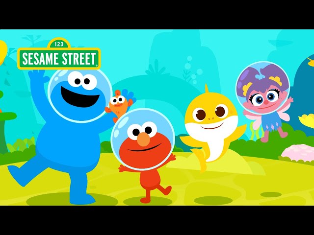 Sesame Street: Baby Shark Song Collaboration with @Pinkfong and @BabyShark class=