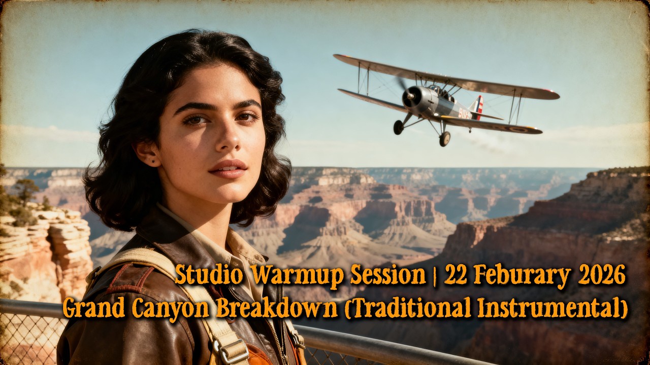 Grand Canyon Breakdown - Bluegrass Banjo & Guitar Instrumental (1940s Old Time Americana)