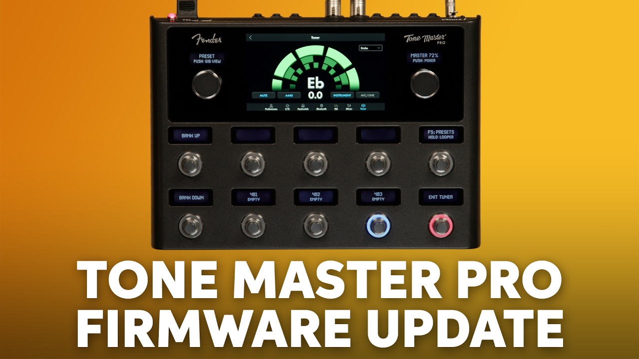 Fender Tone Master Pro Multi-effects Guitar Workstation | Sweetwater