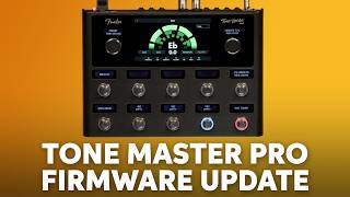 Fender Tone Master Pro Just Got BETTER! (1.8 Firmware Update)