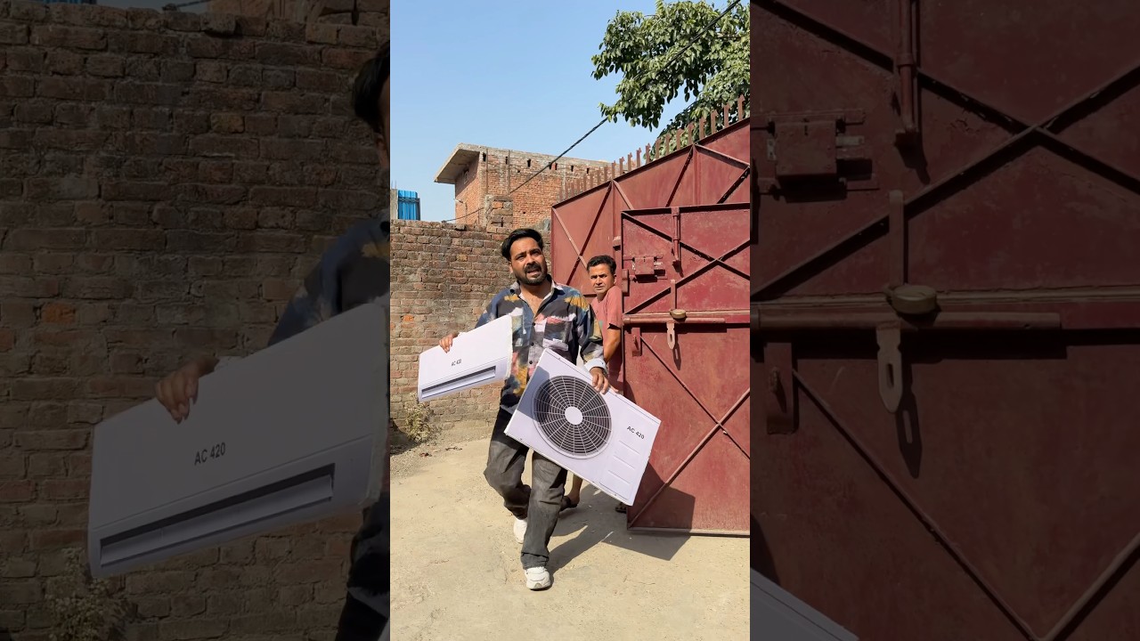 तेरी AC तेसी 😀🤪 #ibrahim420 #comedy #garmi