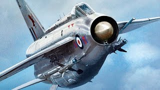 Lightning Interceptor,  RAF's English Electric Lightning. Supersonic Fighter.