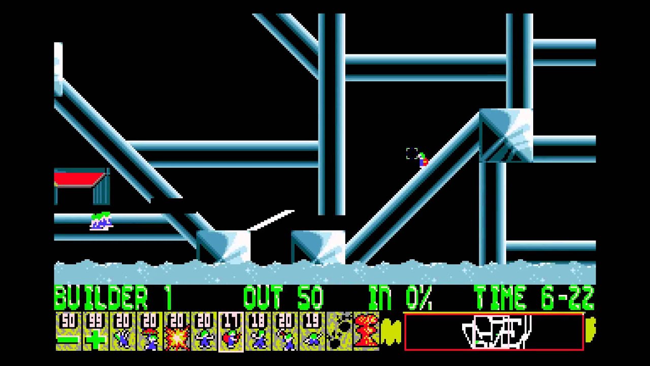 イルミナティカード Go, lemmings, go! (行けレミングス行け！) Lemmings Plus I [Mild 14]: Let's Go! - YouTube