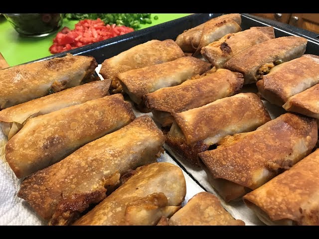 How To Make Chile Relleno Egg Rolls In A Zstar 7 in 1 Indoor Grill and Air  Fryer Combo