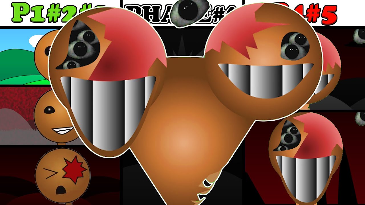 My Sprunki OC: Buddy 2 (from Phase 1 to Phase 6)