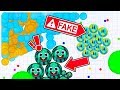 Agar.io Mobile -  I DARE YOU TO SPLIT! Troll Skin King