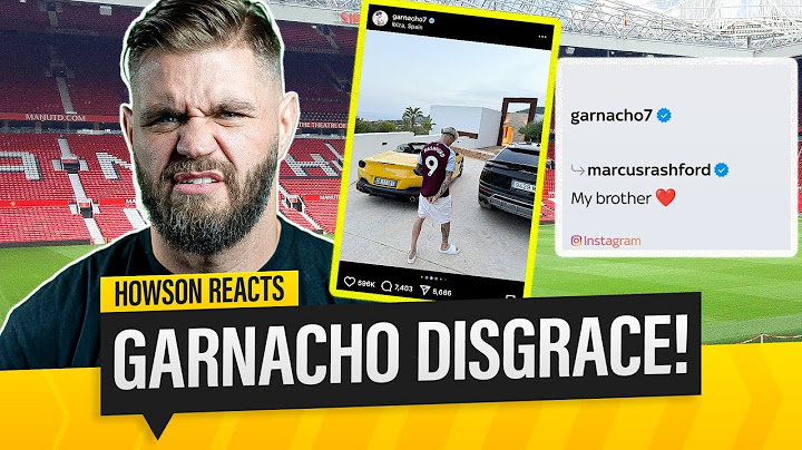 Garnacho Is A Disgrace... He Knows What He's Doing!