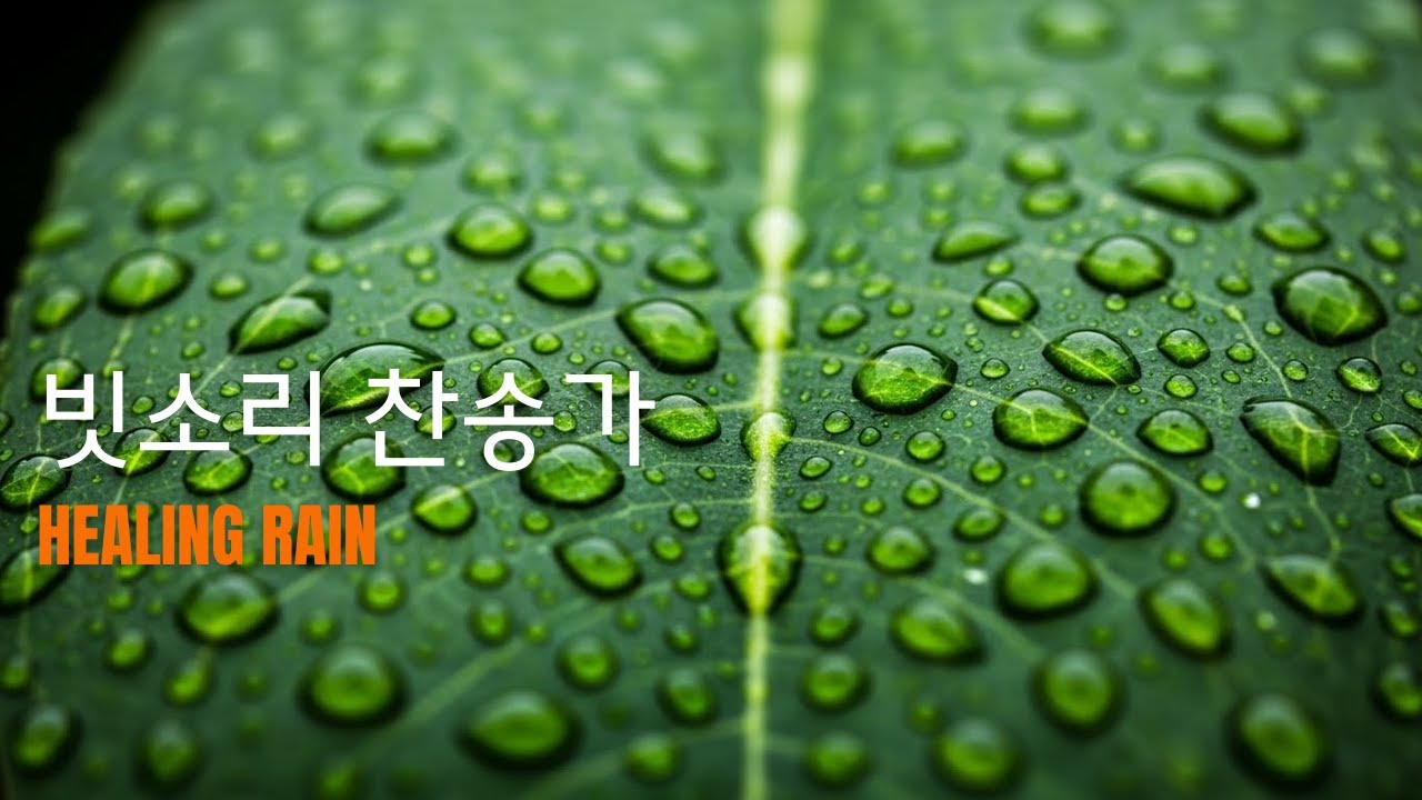 주님 홀로 영광 받으소서 빗소리 송축 워십 피아노 | Soli Deo Gloria Rain