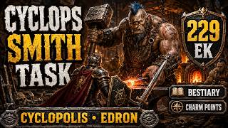 Tibia Bounty Task: Cyclops Smith Hunt in Cyclopolis (Edron) | 229 EK