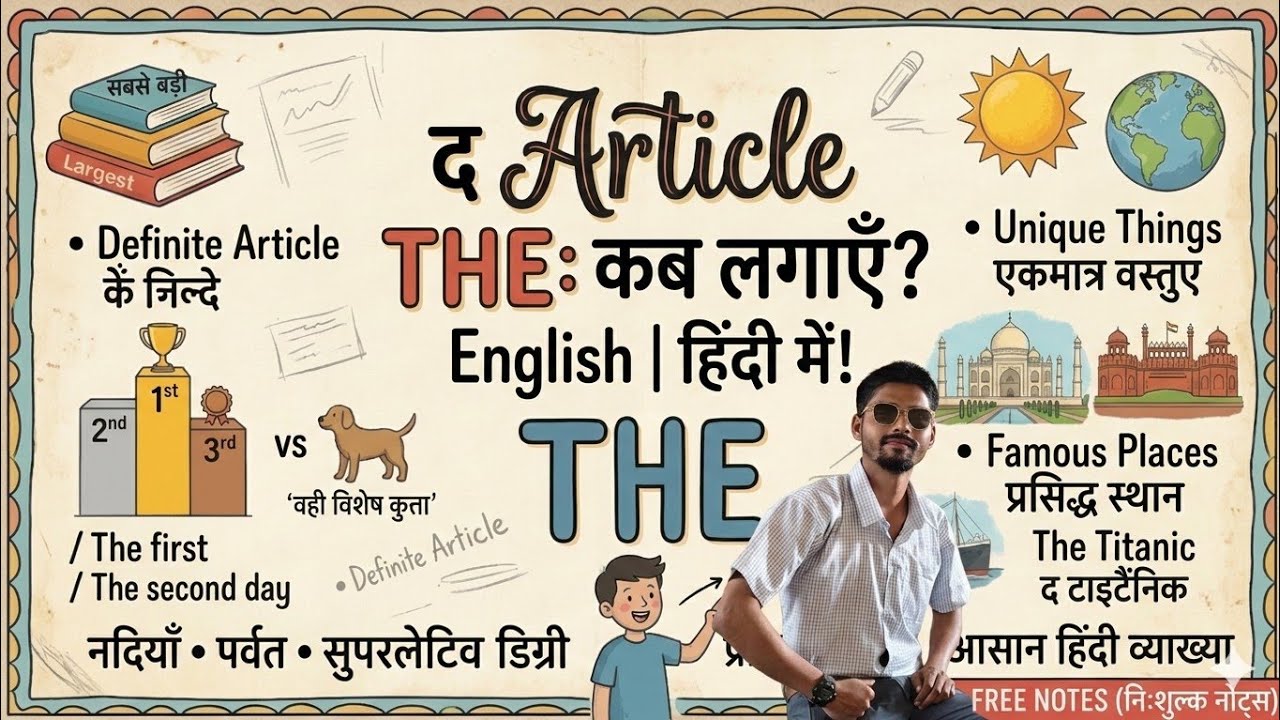 Artical A,An ,The ka use in detail video