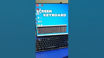 On Screen Keyboard (Shortcut) keys ✅ || #computer #shorts #shortcutkeys #onscreenkeyboard #asmr