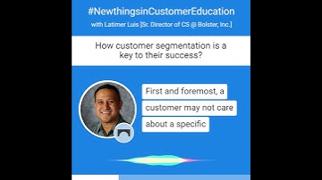 How customer segmentation is a key to their success with Latimer Luis | Ep. 5