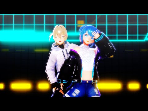 【MMD】 乱躁滅裂ガール Disturb Manic Girl 【Banny & Frans】 #oc