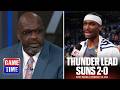NBA Gametime crew reacts to OKC Thunder beat Phoenix Suns 120-107 in Game 2; SGA outplay Brooks