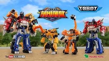 또봇 헤비메탈! 3단 합체 중장비 또봇 등장⚙ [TOBOT TVC]