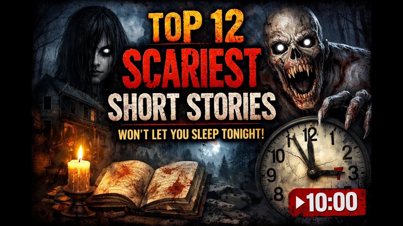 12 scary real stories that won't let you sleep tonight☠️