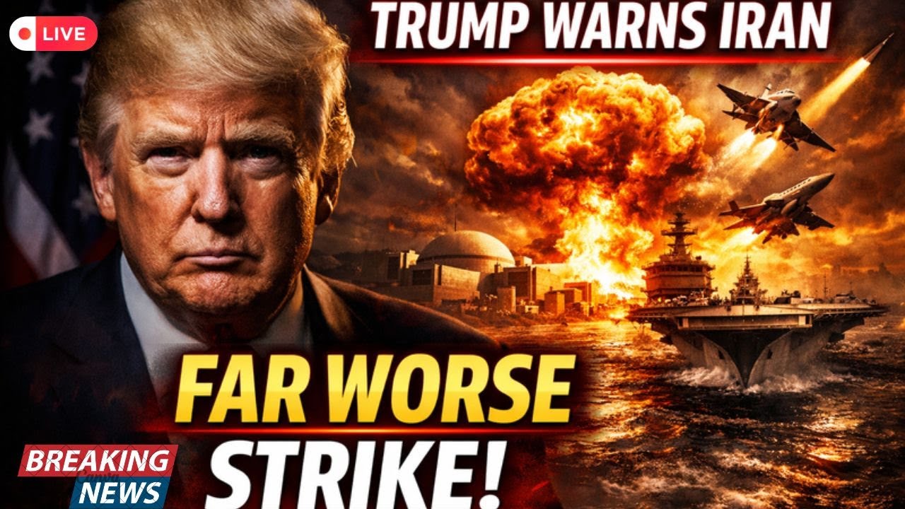 Trump Warns Iran of “Far Worse” Military Strike as Nuclear Deal Deadline Nears | USANOVA