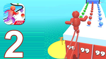 Rope-Man Run  - All Levels 14 - 26 (Android, iOS) #2