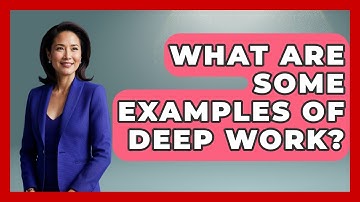 What Are Some Examples Of Deep Work? - The Time Management Pro