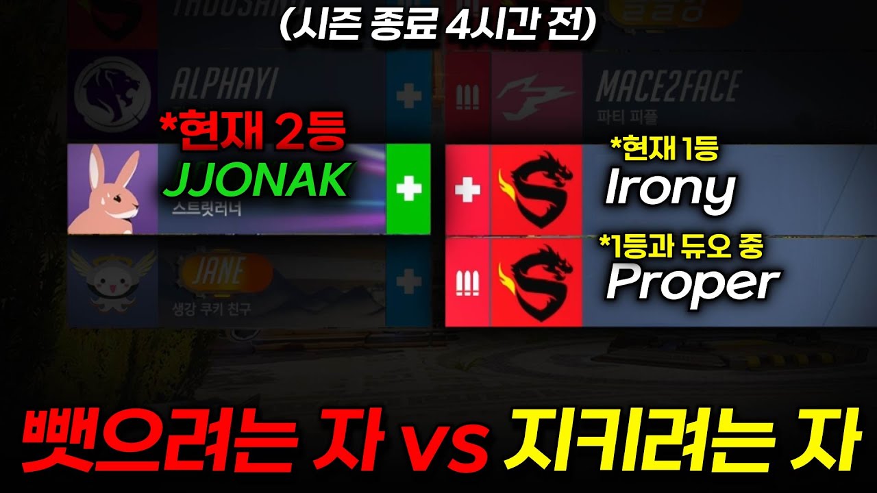 "뺏으려는 자 vs 지키려는 자" [세기말 경쟁전 1화]