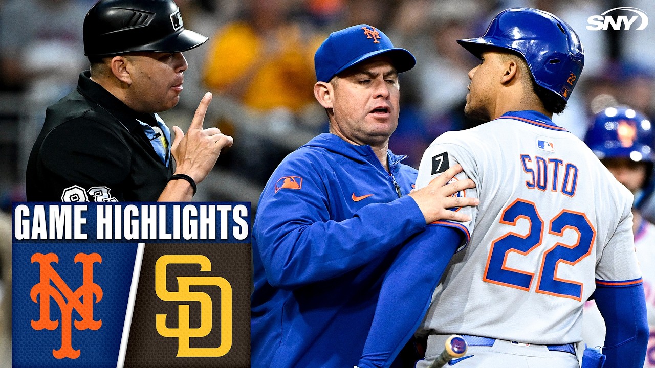 Mets vs Padres (7/28/25) | Mets Highlights - YouTube