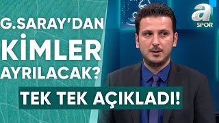 Galatasaray'da Gelecek Sezon Kimler Kalacak, Kimler Ayrılacak? Emre Kaplan Tek Tek Açıkladı!