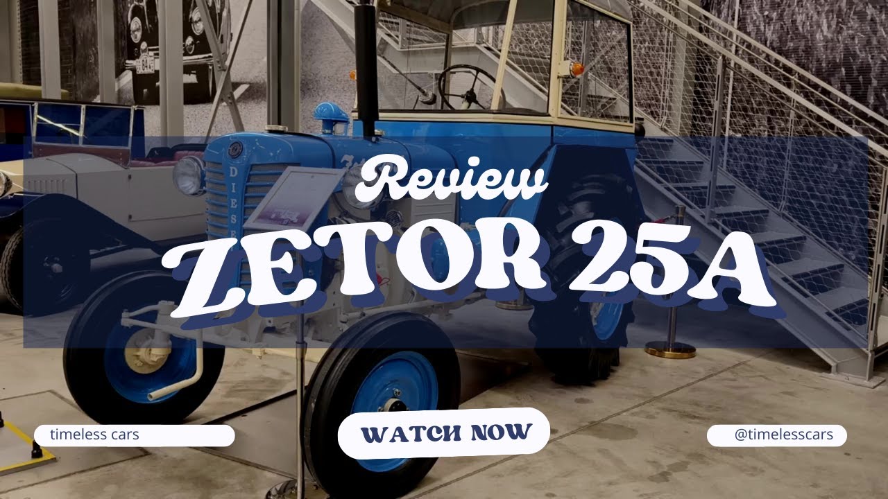 Zetor 25a,  veteran car,  Exploring from the Outside