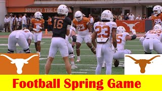 Team White vs Team Orange, 2024 Texas Football Spring Game
