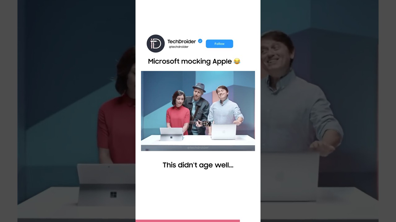 Microsoft Diss Track for Apple 😂