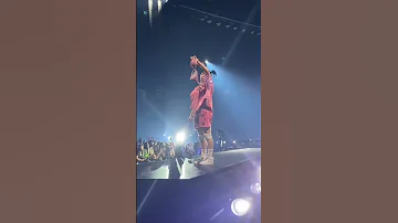 Billie Eilish Catches Bra While Performing 
