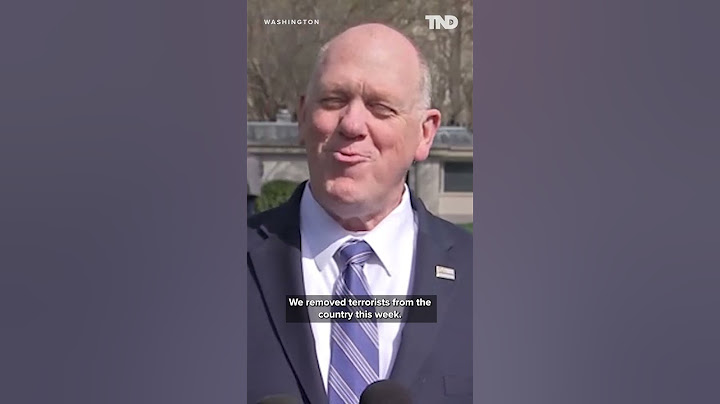 Homan slams reporter question on Alien Enemies Act being 200 years old: 'Contitution is a lot older'