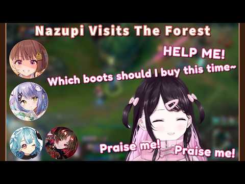Nazupi Visits The Forest! [ VSPO! / Kaga Nazuna ] [ ENG Sub ]
