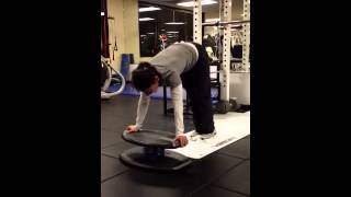 Strongboard Balance Pikes With The Slide Board