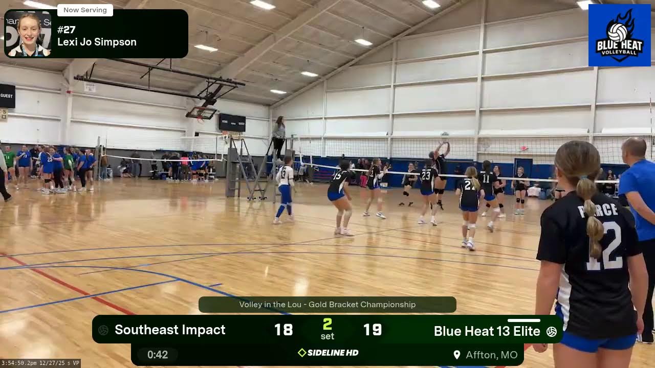 Blue Heat 13 Elite vs. Southeast Impact (2025.12.27)