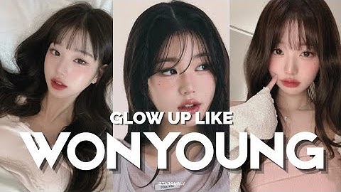 Glow Up Like a K-pop Idol | Wonyoung-Inspired Routine for Girls #wonyoungism #kpop #glowup #teens