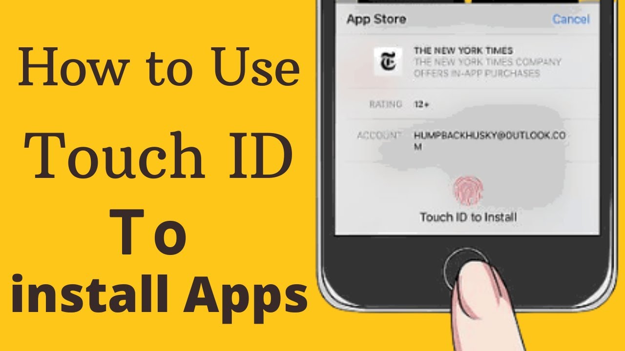 How To Use Touch ID For App Store How To Enable Touch ID For App how-to-use-touch-id-for-app-store-how-to-enable-touch-id-for-app