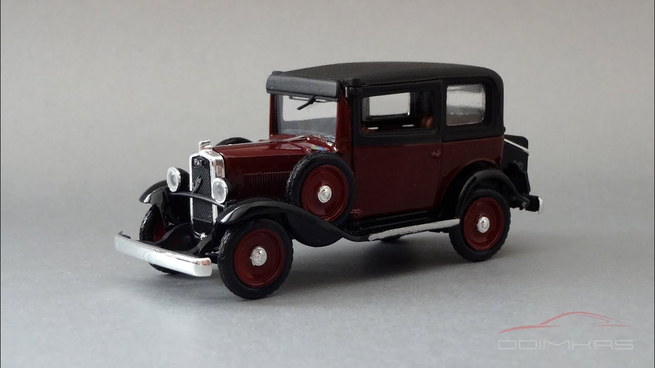 1932 Fiat 508 Balilla || RIO Models || Обзор масштабной модели 1