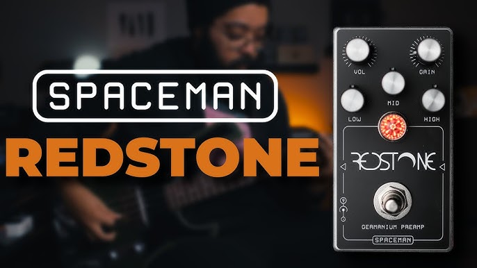 Spaceman Redstone Germanium Preamp, Silver - The Sound Parcel