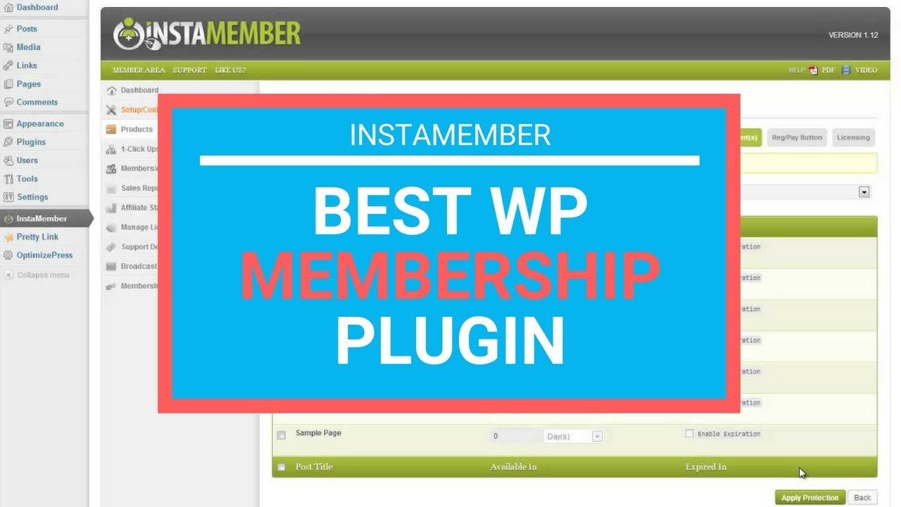 Instamember - Best WordPress Membership Plugin?