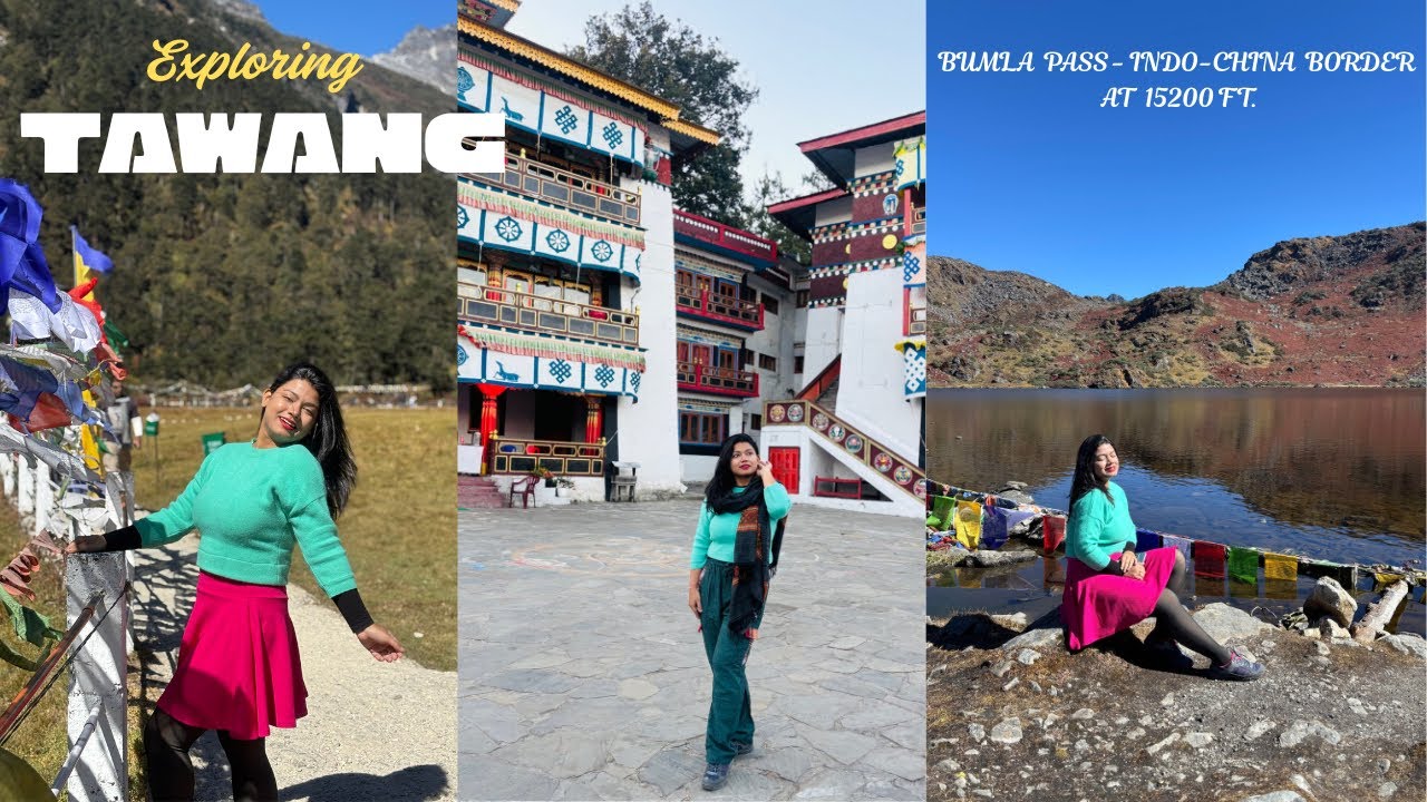 India-China Border|Tawang Circuit Roadtrip Ep-3|BUMLA PASS|Madhuri Lake|Memorial|Tawang Monastery|