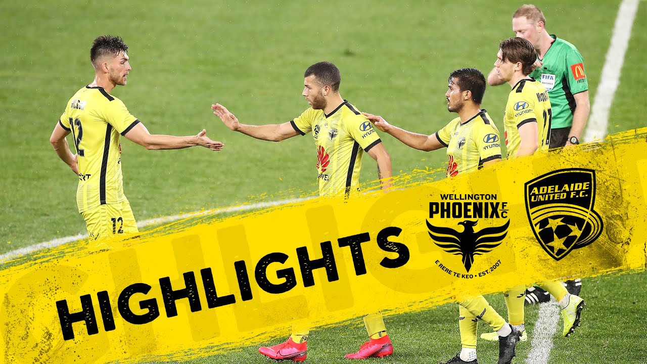 Highlights Round 26 Wellington Phoenix vs Adelaide United YouTube